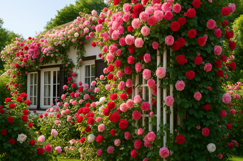 š¹ Elegant Climbing Rose Flower Seeds- 9 Rare and Breathtaking Colors Seeds