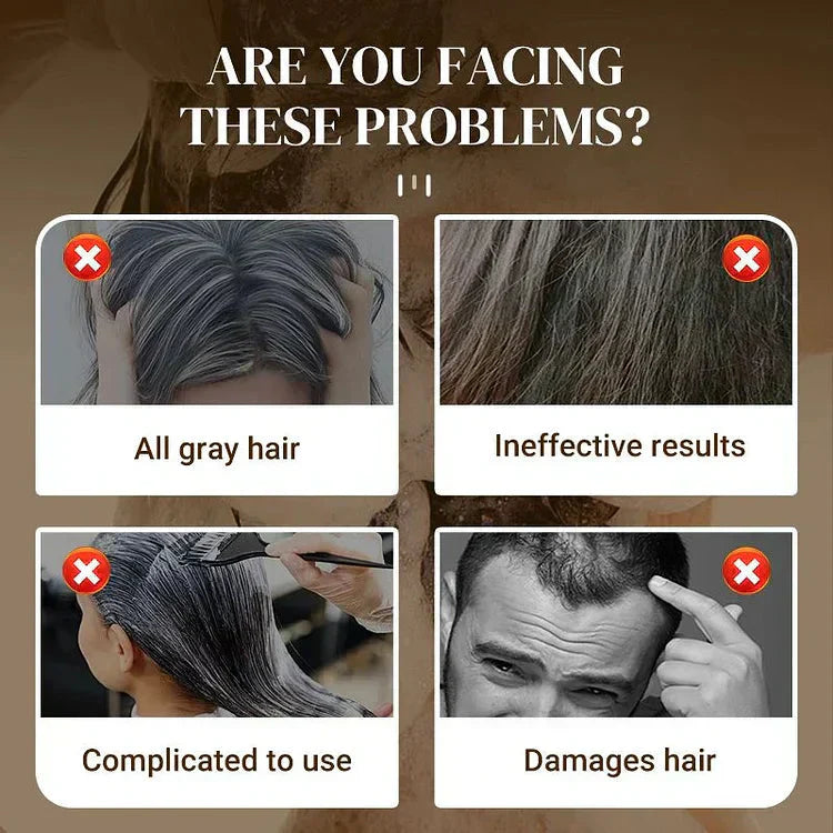 Long Lasting Natural Hair Dye Shampoo Buy 1 Get 1 Free